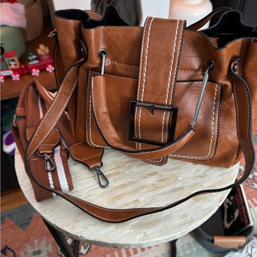 Brown Leather Women's Bag